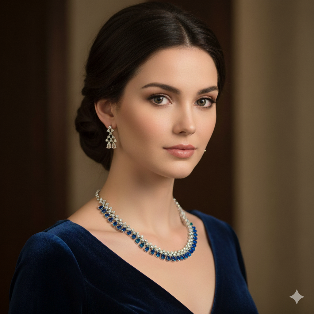 AMERICAN DIAMOND NECKLACE